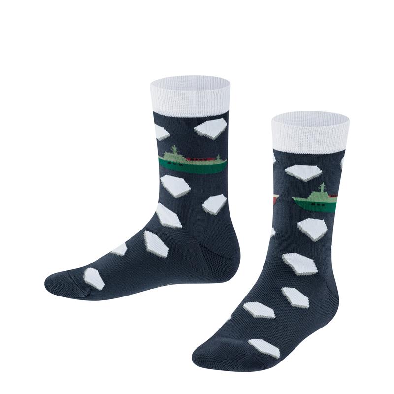 Dječje čarape FALKE Explorer Boat SO royal blue