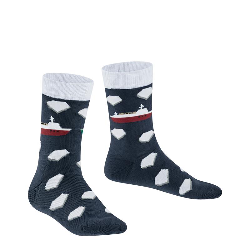 Dječje čarape FALKE Explorer Boat SO royal blue