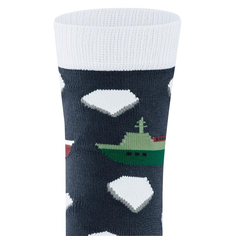 Dječje čarape FALKE Explorer Boat SO royal blue