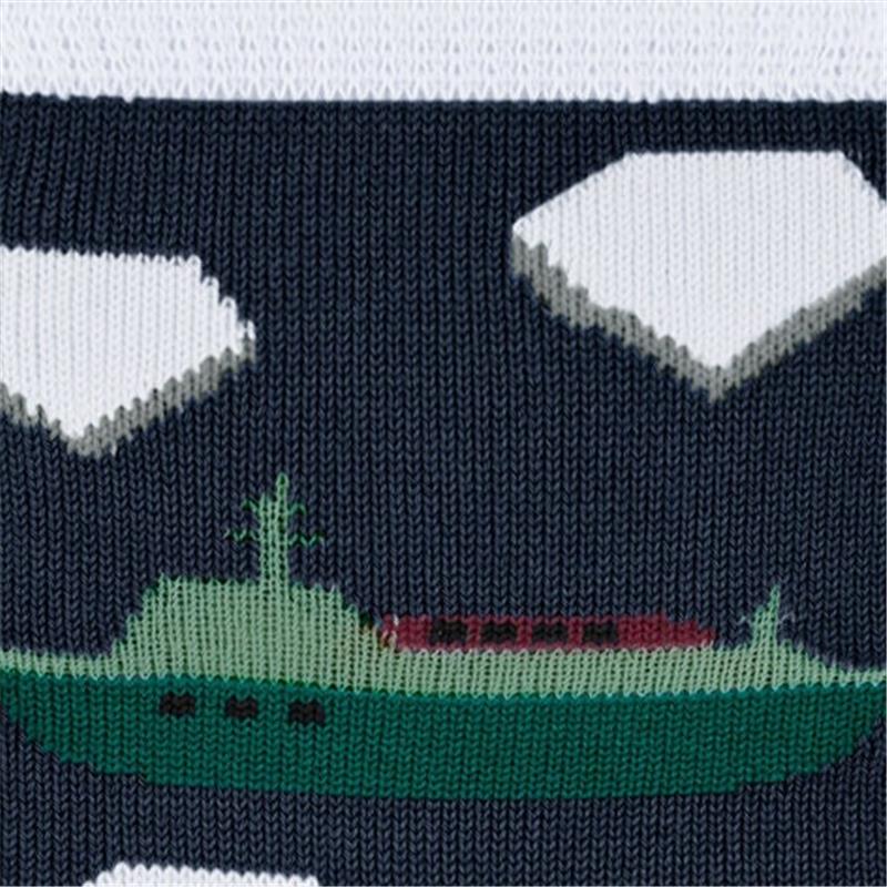 Dječje čarape FALKE Explorer Boat SO royal blue