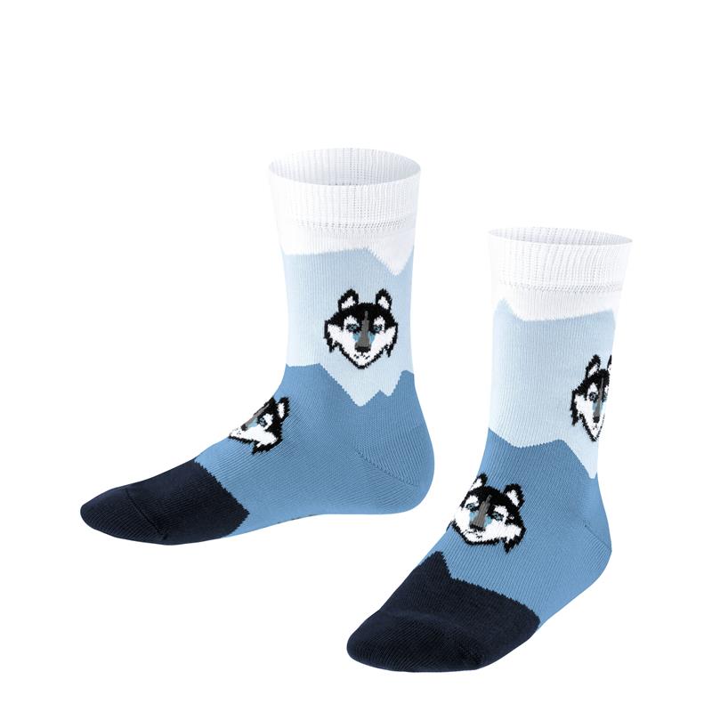 Dječje čarape FALKE Husky SO powder blue