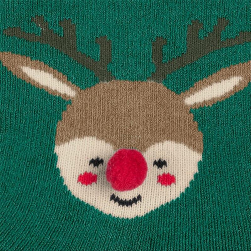 Dječje čarape FALKE Reindeer SO CP emerald