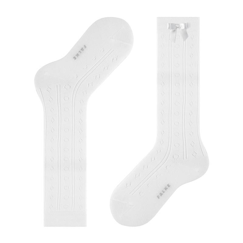 Dječje čarape FALKE Ajour KH white