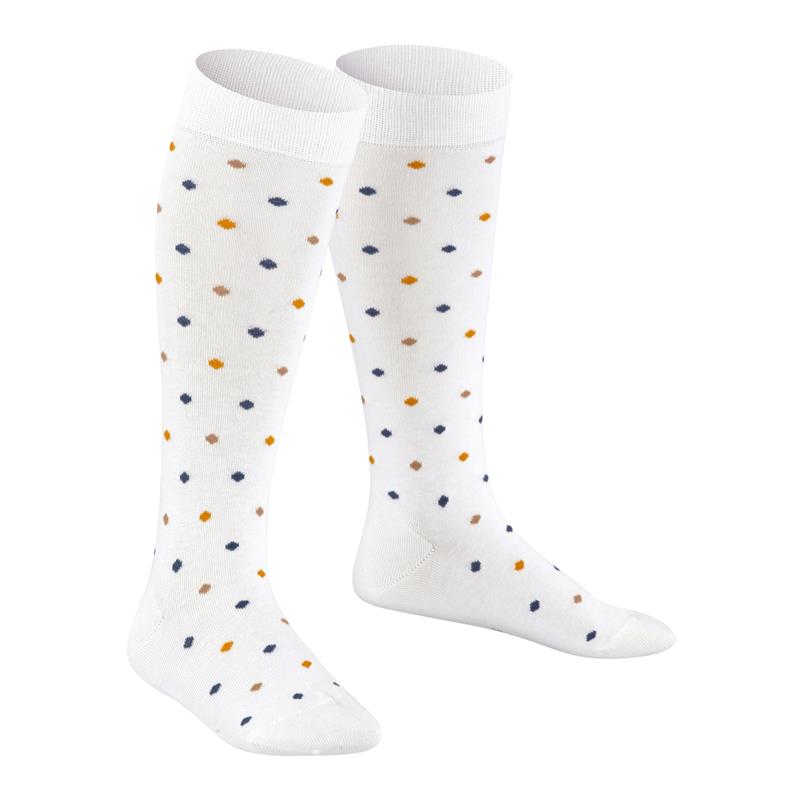 Dječje čarape FALKE Multidot KH off-white
