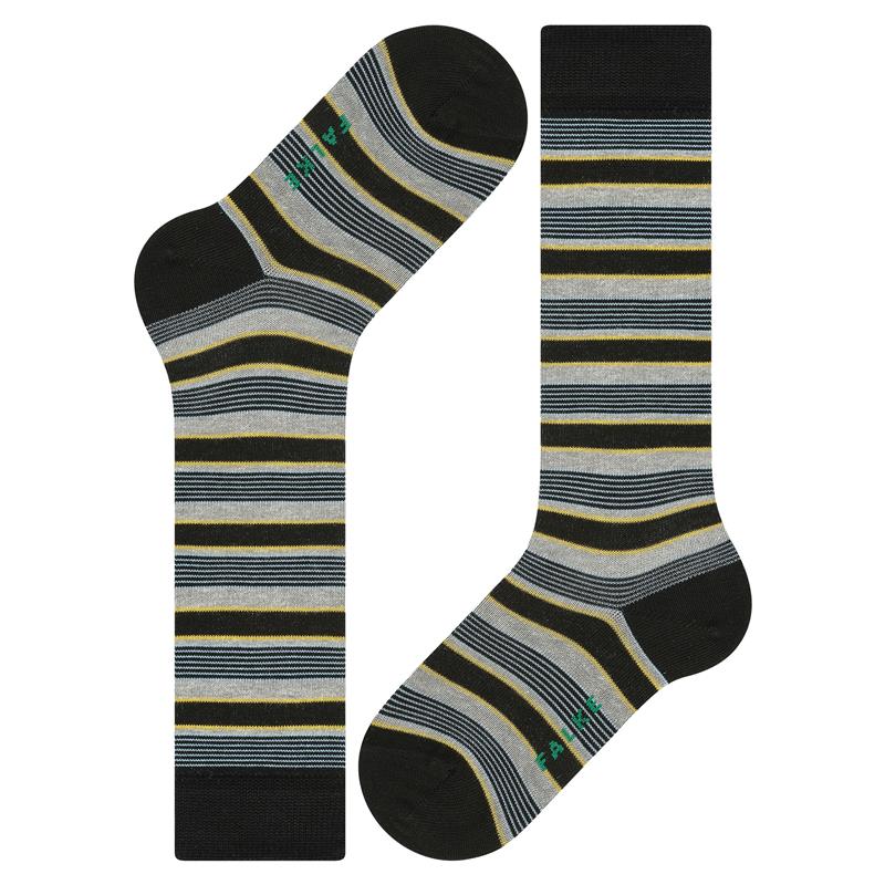 Dječje čarape FALKE Mixed Stripe KH blac