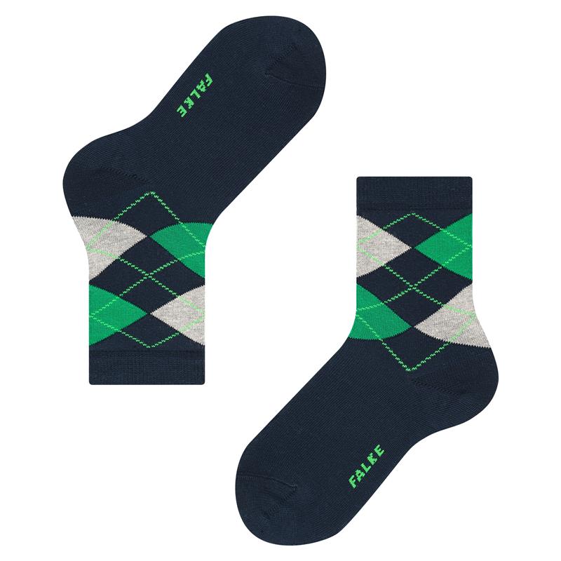 Dječje čarape FALKE Classic Argyle SO marine