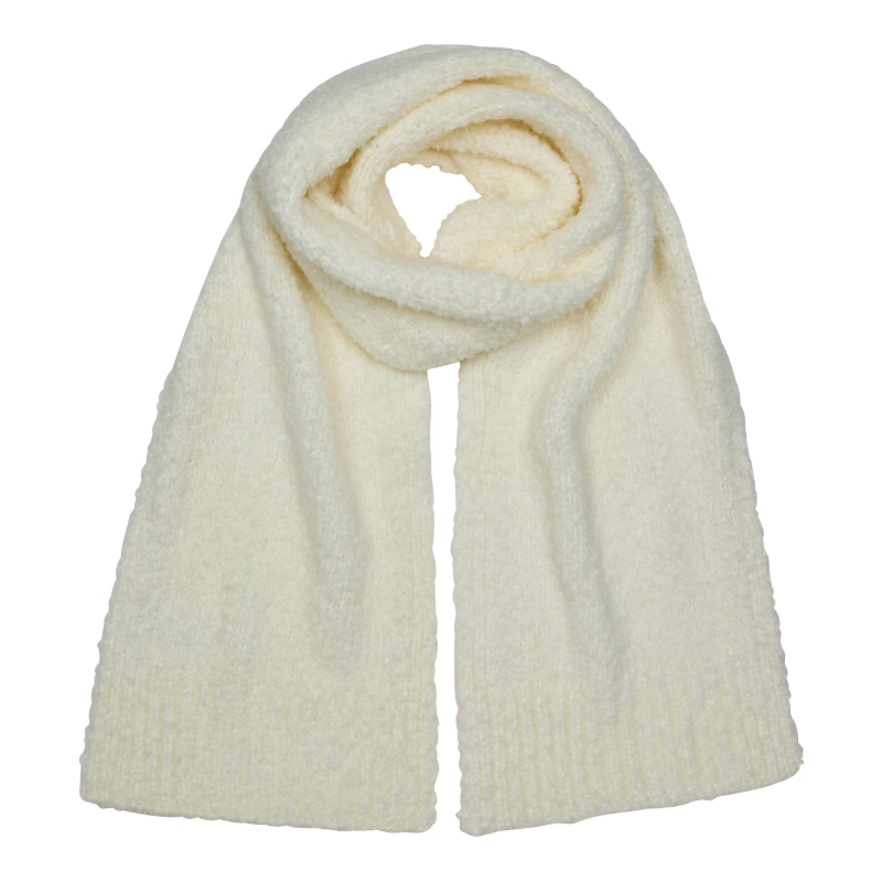 Šal SEL Bouclé Scarf w woolwhite