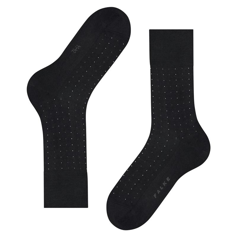 Nogavice FALKE Tiago Dotted Line SO black