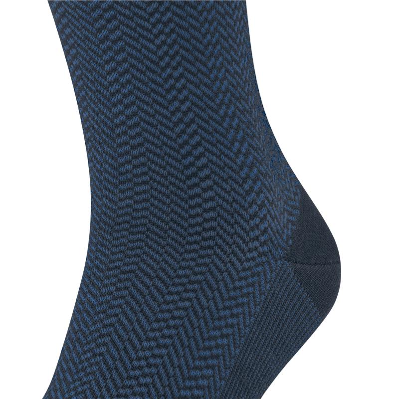 Nogavice FALKE Airport Herringstripe Men Socks space blue