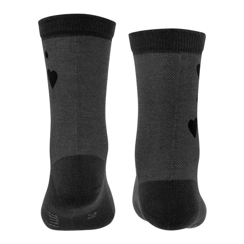 Čarape FALKE Vel. Hearts SO black