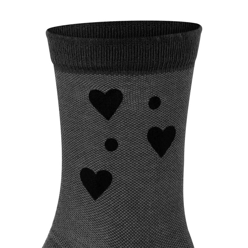 Čarape FALKE Vel. Hearts SO black