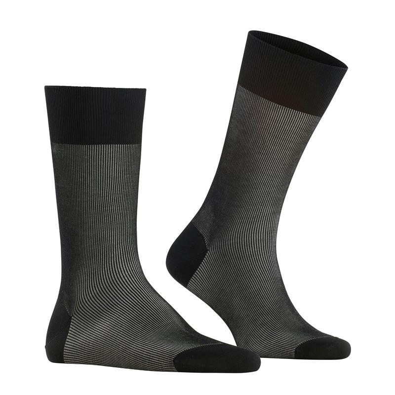 Nogavice FALKE Fine Shadow SO black-mix