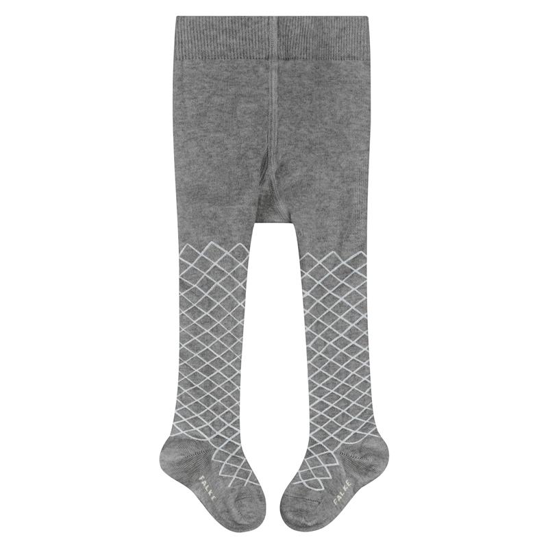 Dječje tajice FALKE Diamond Structure TI svijetlo siva