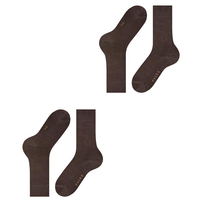 Nogavice FALKE Swing 2P SO brown