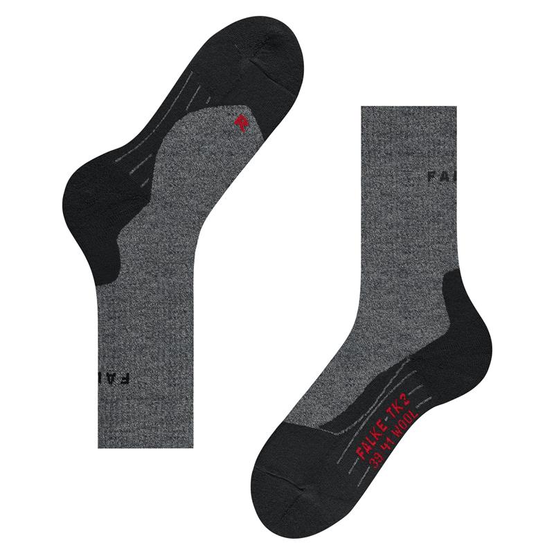 Nogavice FALKE TK2 Explore Wool Men Trekking Socks black