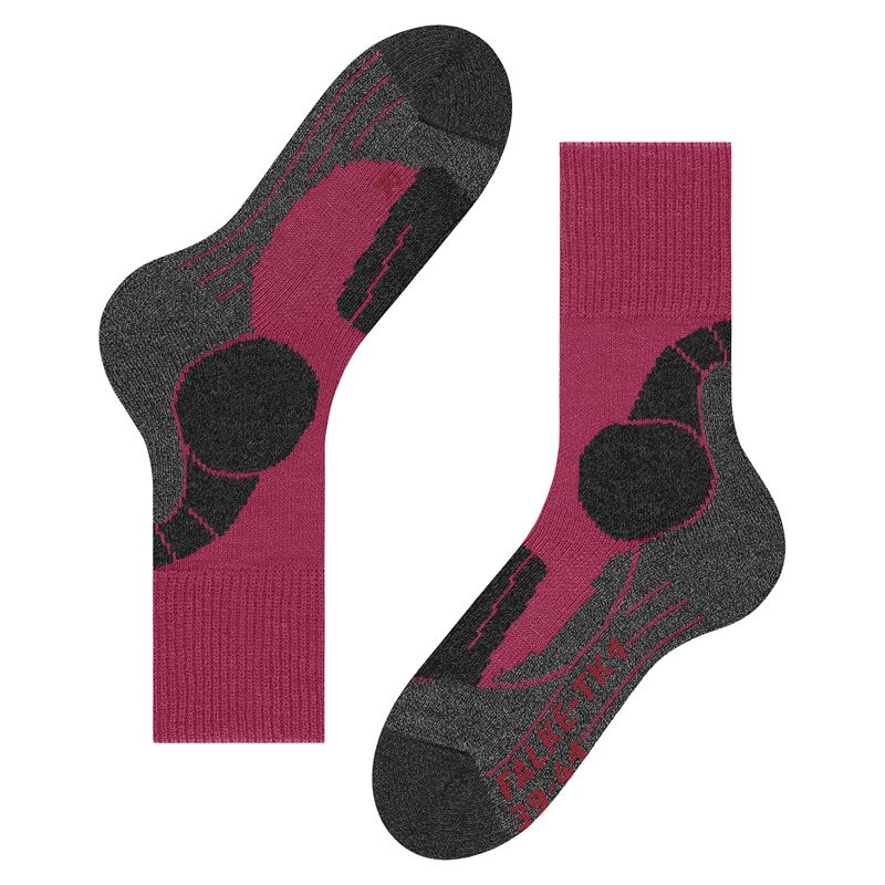 Nogavice FALKE TK1 Adventure W rose