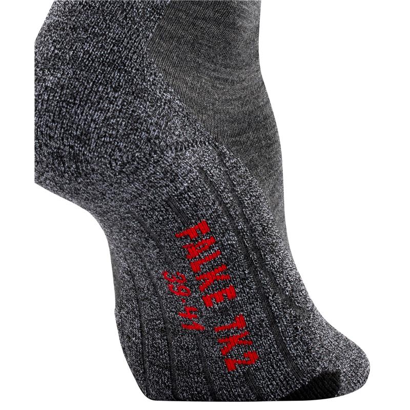 Nogavice FALKE TK2 Explore Men Trekking Socks asphalt mel.