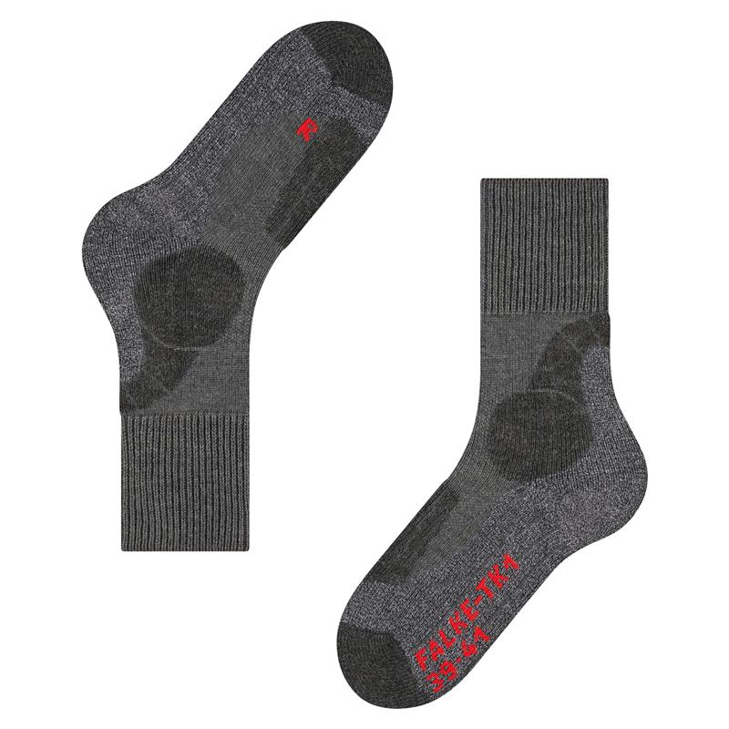Čarape FALKE TK1 asphalt mel.