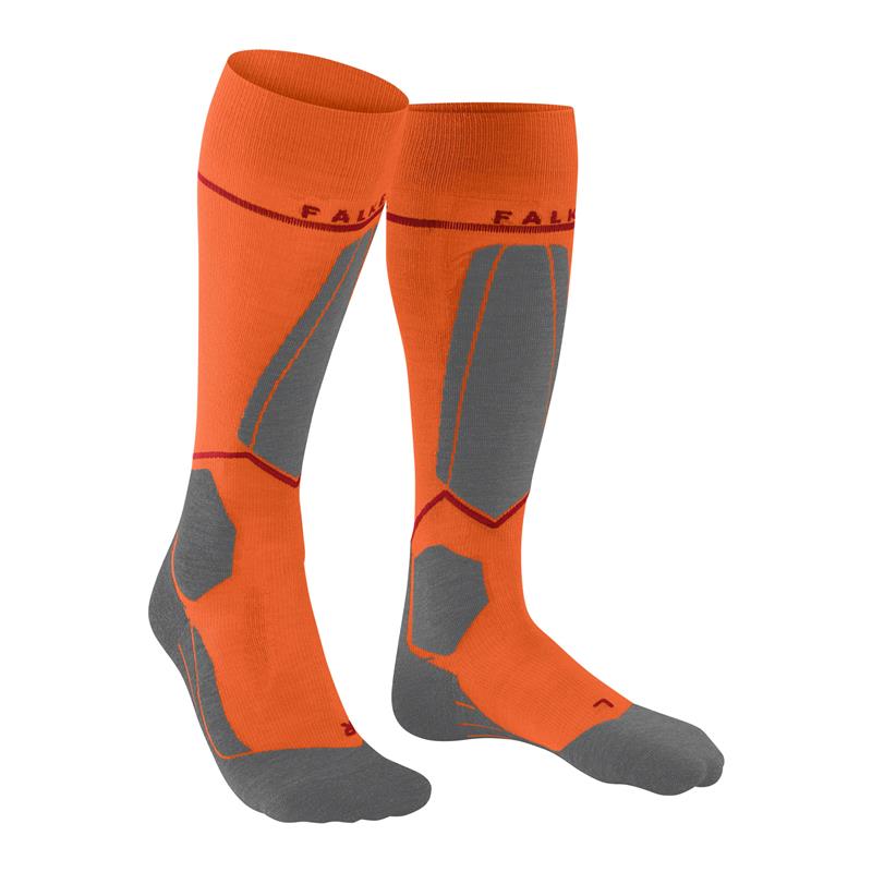 Nogavice FALKE SK4 Adv. CompressionLight flash orange
