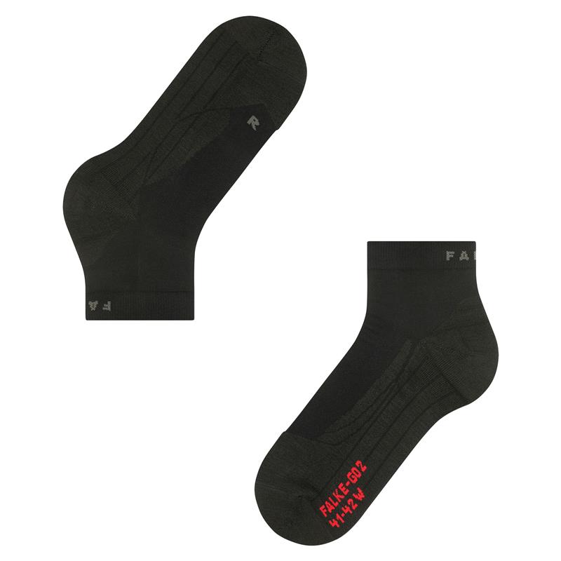 Čarape FALKE GO2 Sh W black