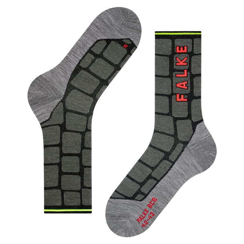 Čarape FALKE BC 6 Cobblestone black-mix