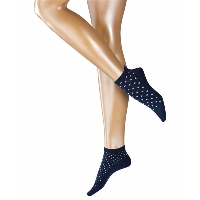 Ženske čarape Esprit Dot Mix 2-Pack Women SN SO marine
