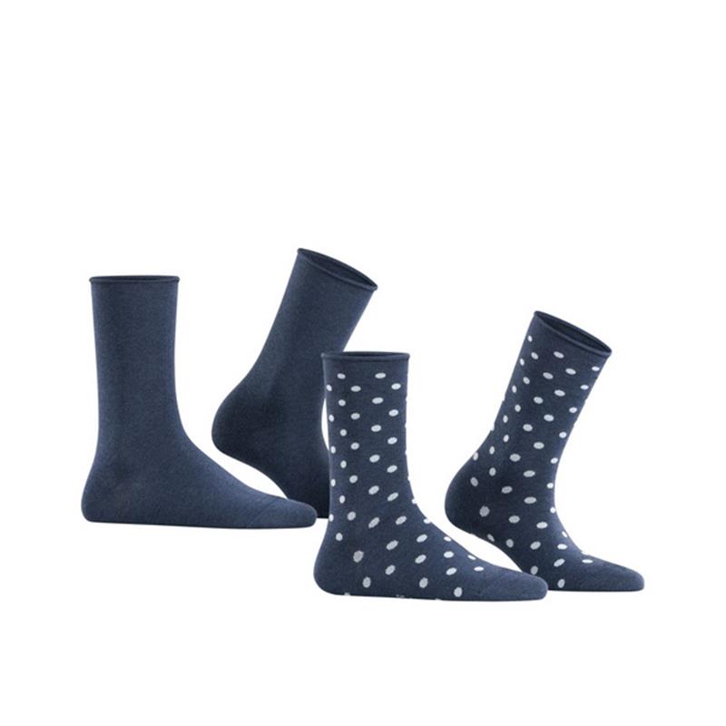 Čarape Esprit Dot 2-Pack W SO marine