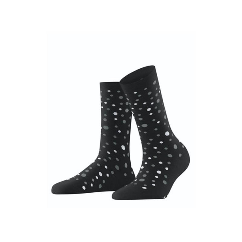 Čarape BURLINGTON Dot SO black