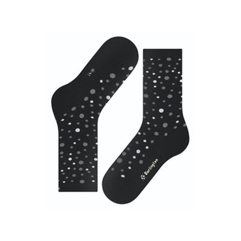 Čarape BURLINGTON Dot SO black
