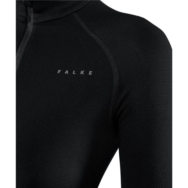 Ženska majica FALKE MW Zip Shirt Tight w bla