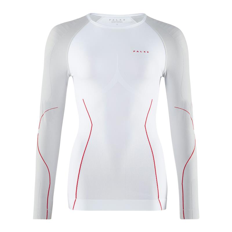 Ženska majica FALKE MW Ls Sh .Tr1 w white