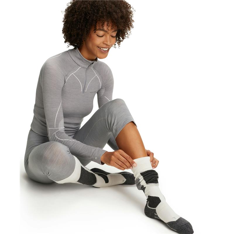 Ženske tajice FALKE WT 3/4 Tights Regular w grey-heather
