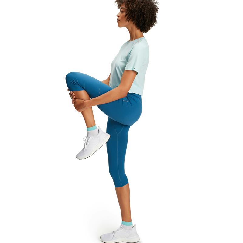 Ženske pajkice FALKE CORE 3/4 Tights w lagoon