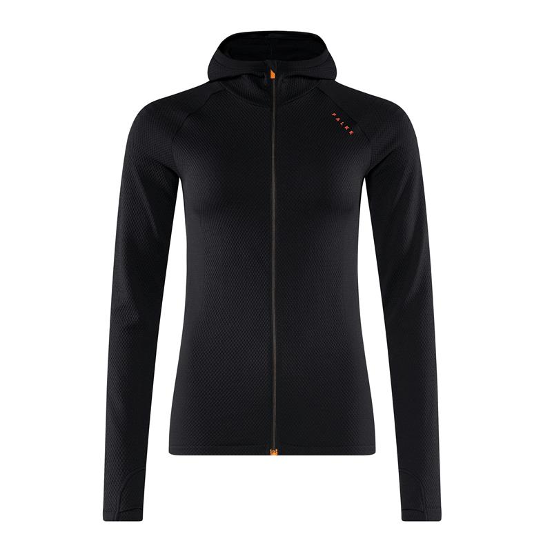 Ženski gornji dio FALKE Warm Up W Jacket black
