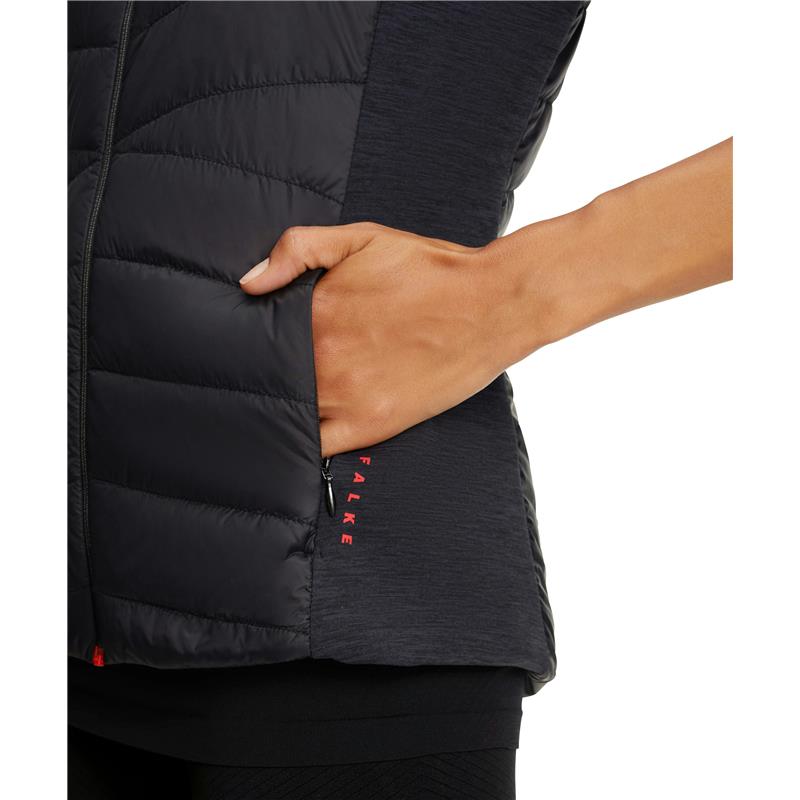 Ženski prsluk FALKE CORE Thermal W Waistcoat black