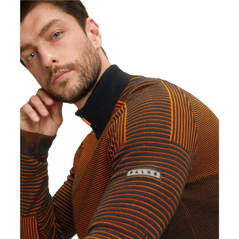 Muški gornji dio FALKE Men Knitwear crni