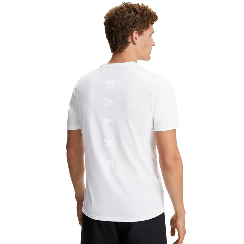 Muška majica FALKE Running M T-Shirt white
