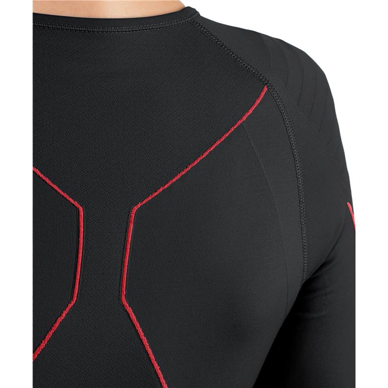 Ženska majica W Longsl. T w black-fuego