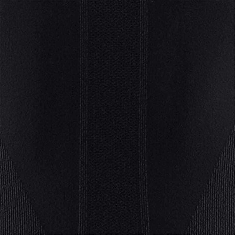 Ženska majica FALKE W Zip Shirt Tight w black-fuego