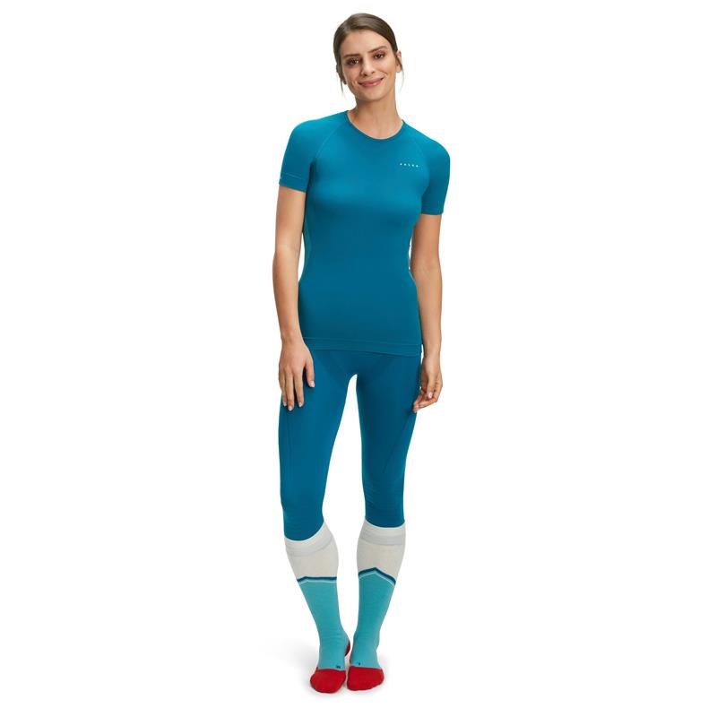 Ženska majica FALKE W SS Trend w peackock