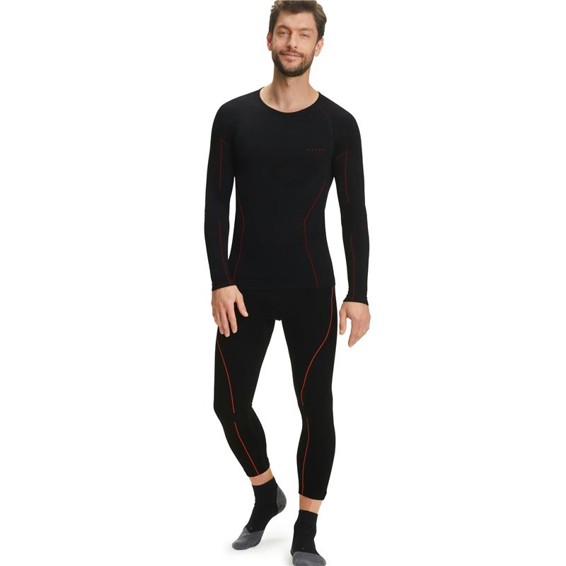 Muška majica W Longsl. T m black-fuego