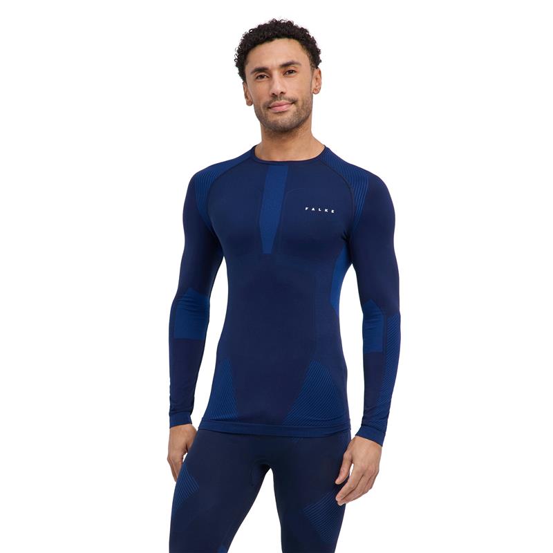 Moško spodnje perilo FALKE Long-Sleeve Shirt Warm space blue