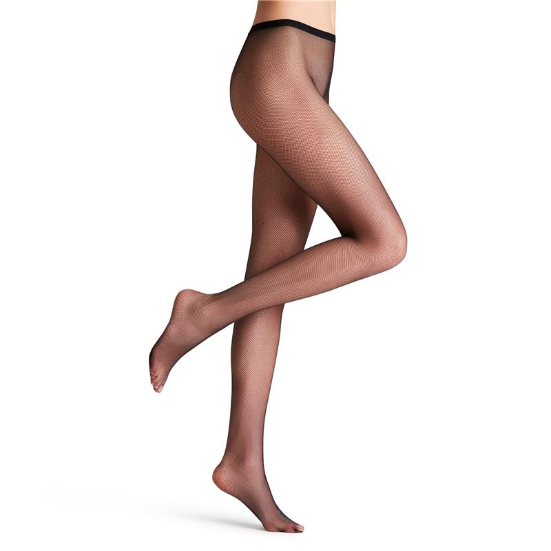 Ženske tajice FALKE Net TI black