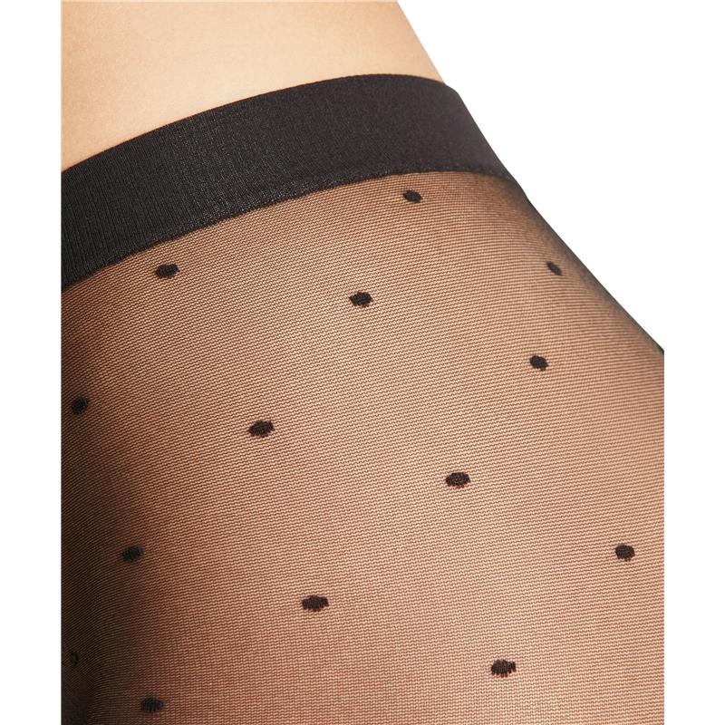 Ženske hlačne nogavice FALKE Dot TI black