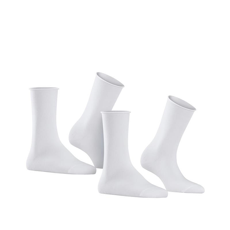 Nogavice FALKE Happy 2-Pack Women Socks white