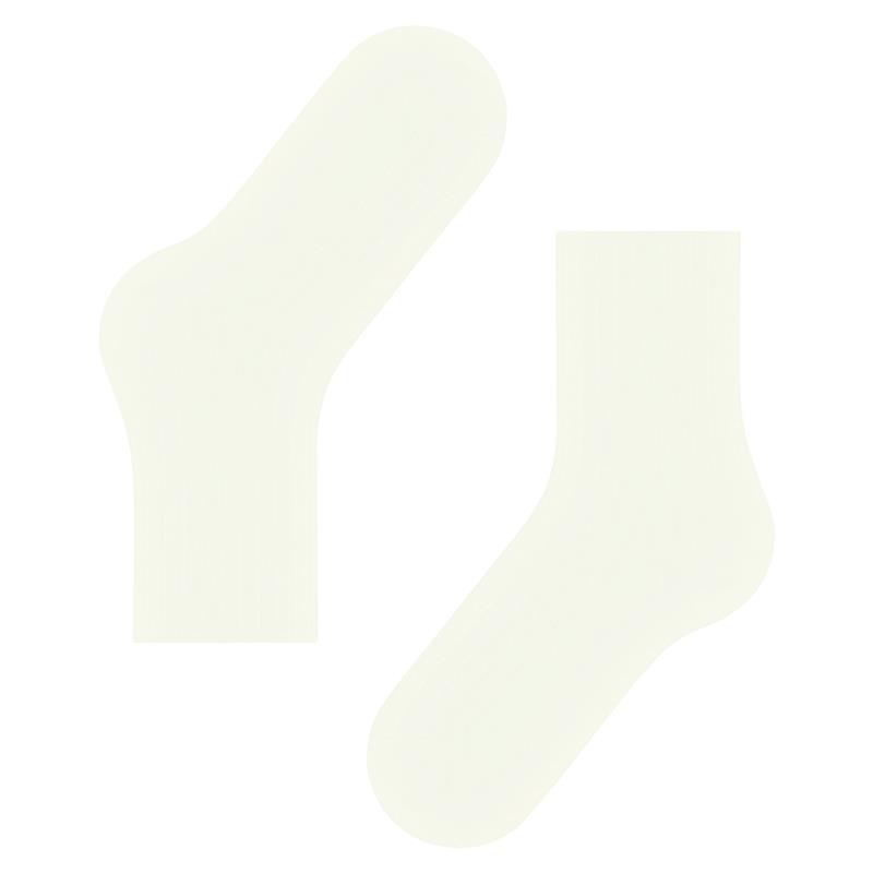 Nogavice FALKE Cotton Rib Women Socks off-white
