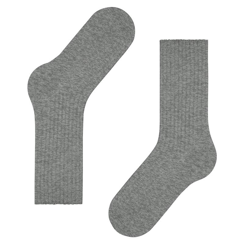 Nogavice FALKE Cosy Wool Boot Women Boot Socks light greymel