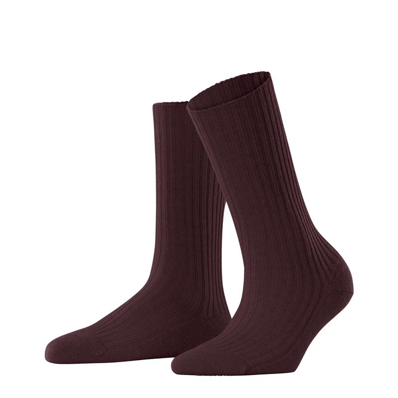 Nogavice FALKE Cosy Wool Boot Women Boot Socks barolo