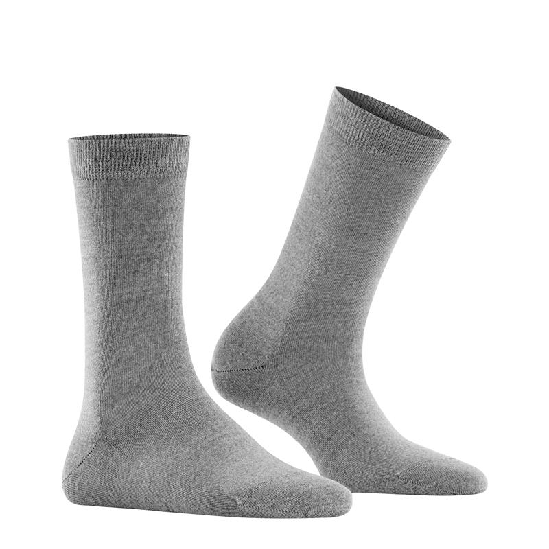 Čarape FALKE Softmerino SO light grey mel.