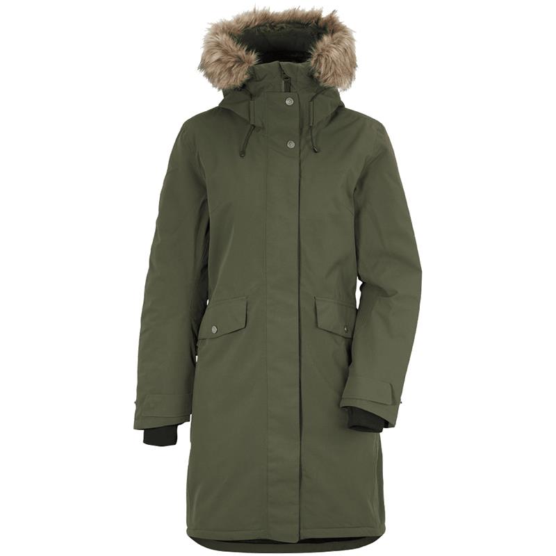 Ženska jakna ERIKA WNS PARKA 3 Deep Green